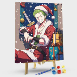 One Piece - Roronoa Zoro - Weihnachtsmann Outfit